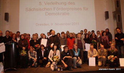 Preisträger_innen des diesjährigen Demokratiepreises Preisträger_innen des diesjährigen Demokratiepreises