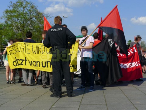 FAU Demonstration in Dresden