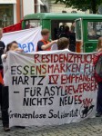 Redebeitrag vor dem Kulturrathaus auf der Königstraße
