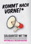 Kommt nach vorne!* (Quelle: sachsendrehtfreistaat.blogsport.de)