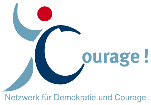 Bundeslogo Netzwerk für Demokratie und Courage (Quelle: Wikipedia)